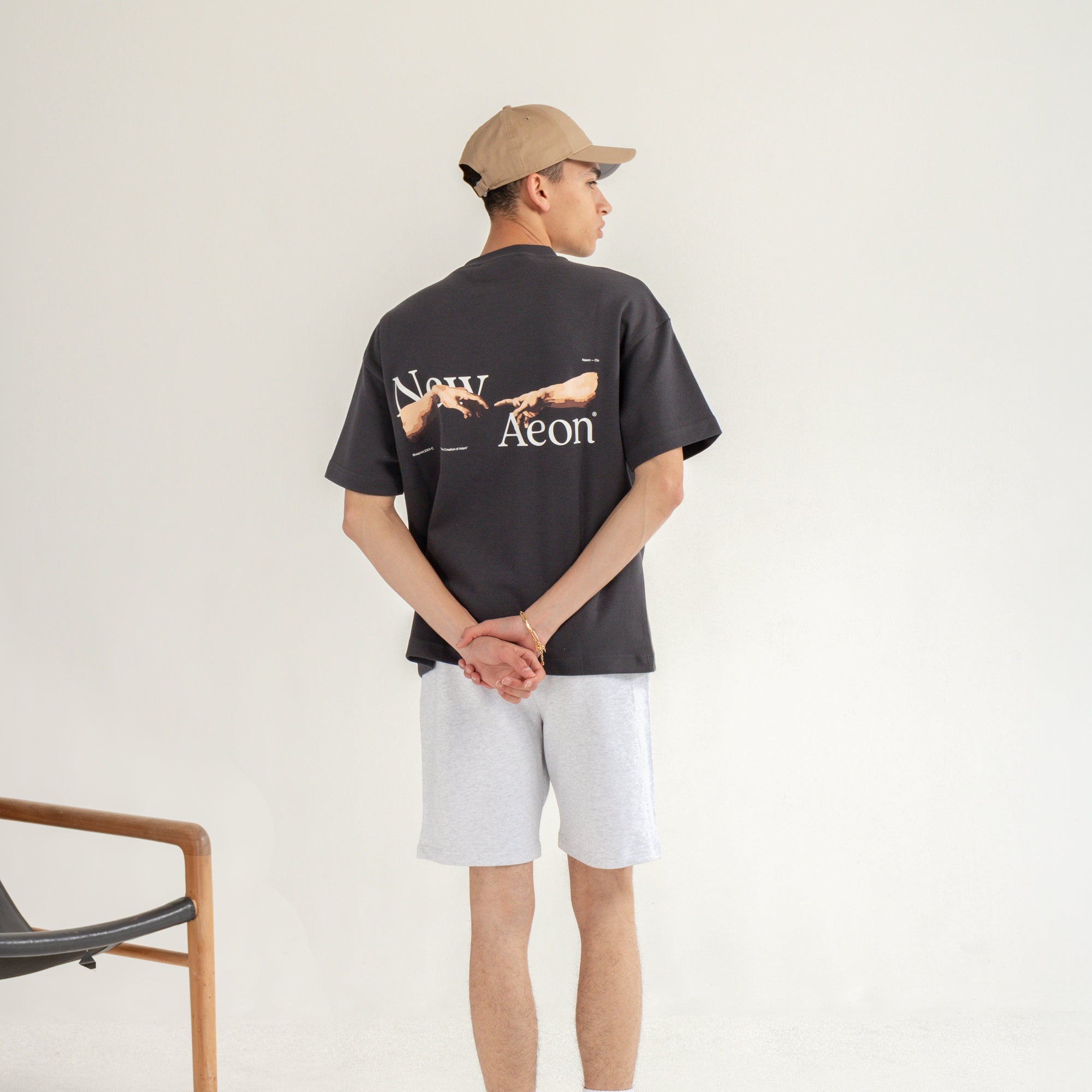 Creation of Adam Heavyweight Tee — Basalt