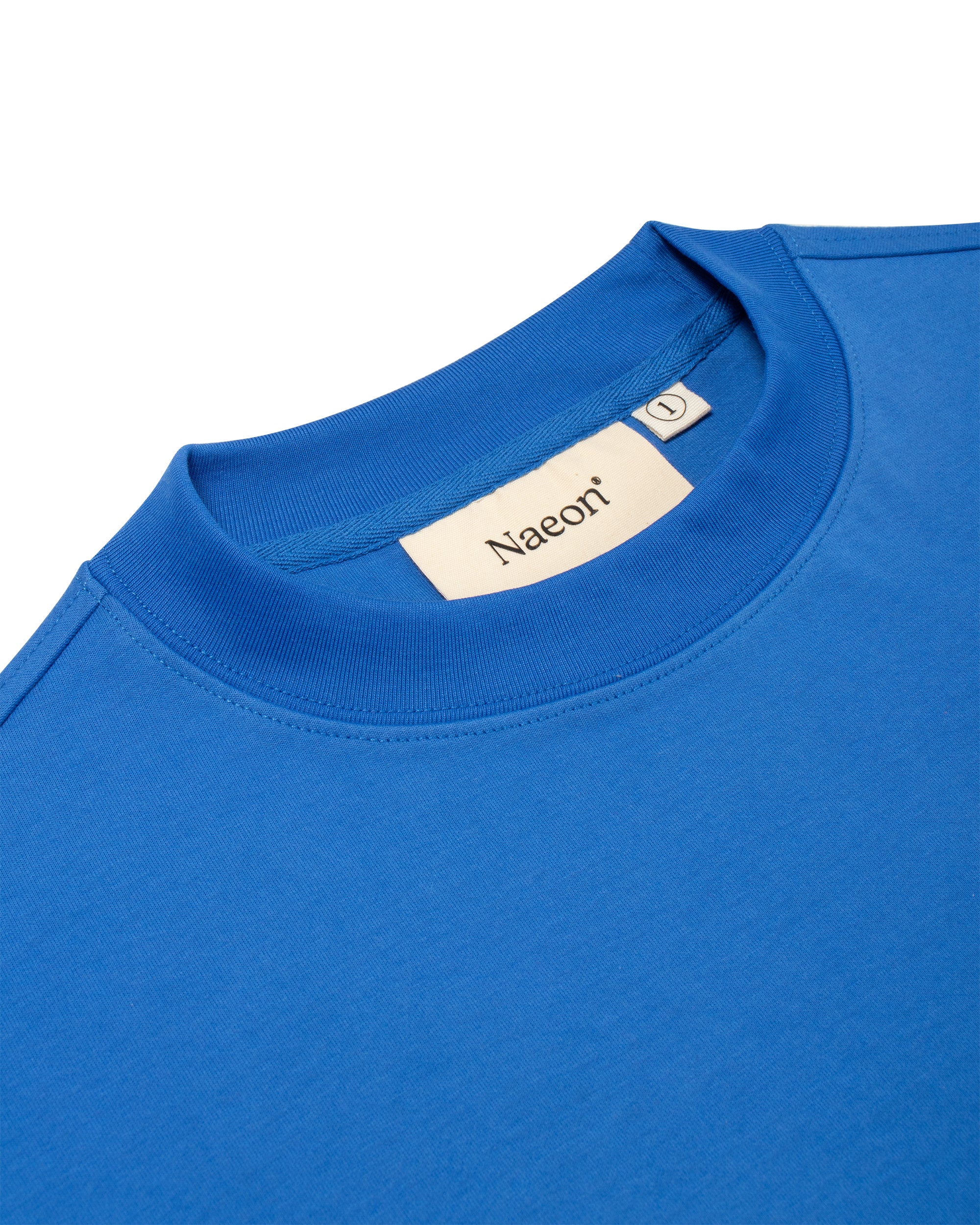 Blanc Heavyweight Tee — Cerulean