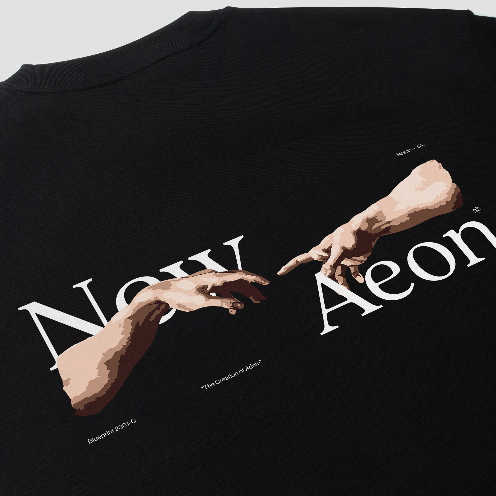 Creation of Adam Heavyweight Tee — Black
