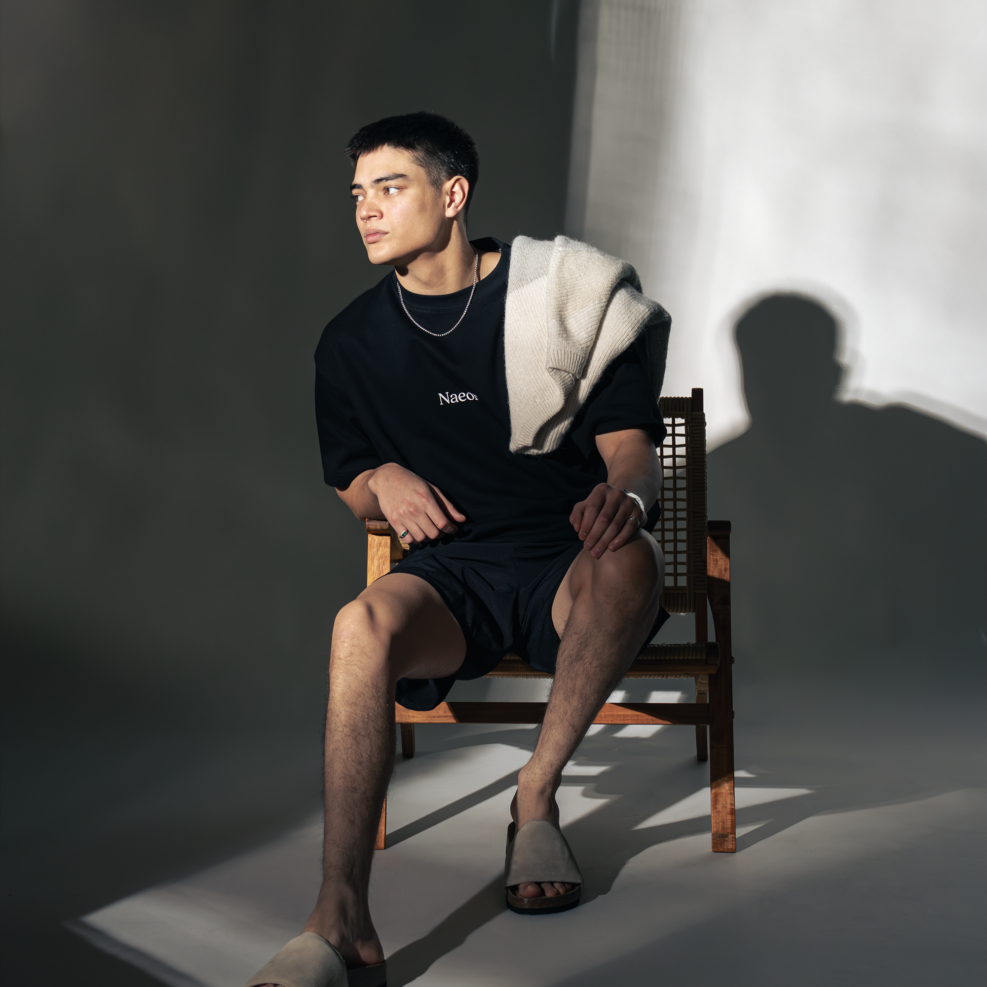 Creation of Adam Heavyweight Tee — Black