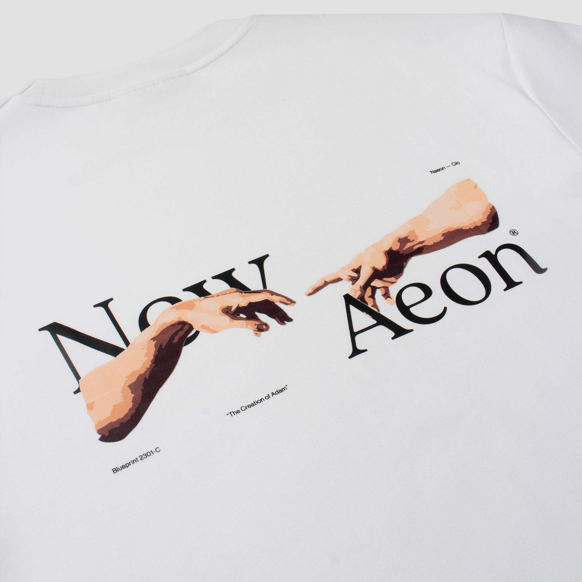 Creation of Adam Heavyweight Tee — White