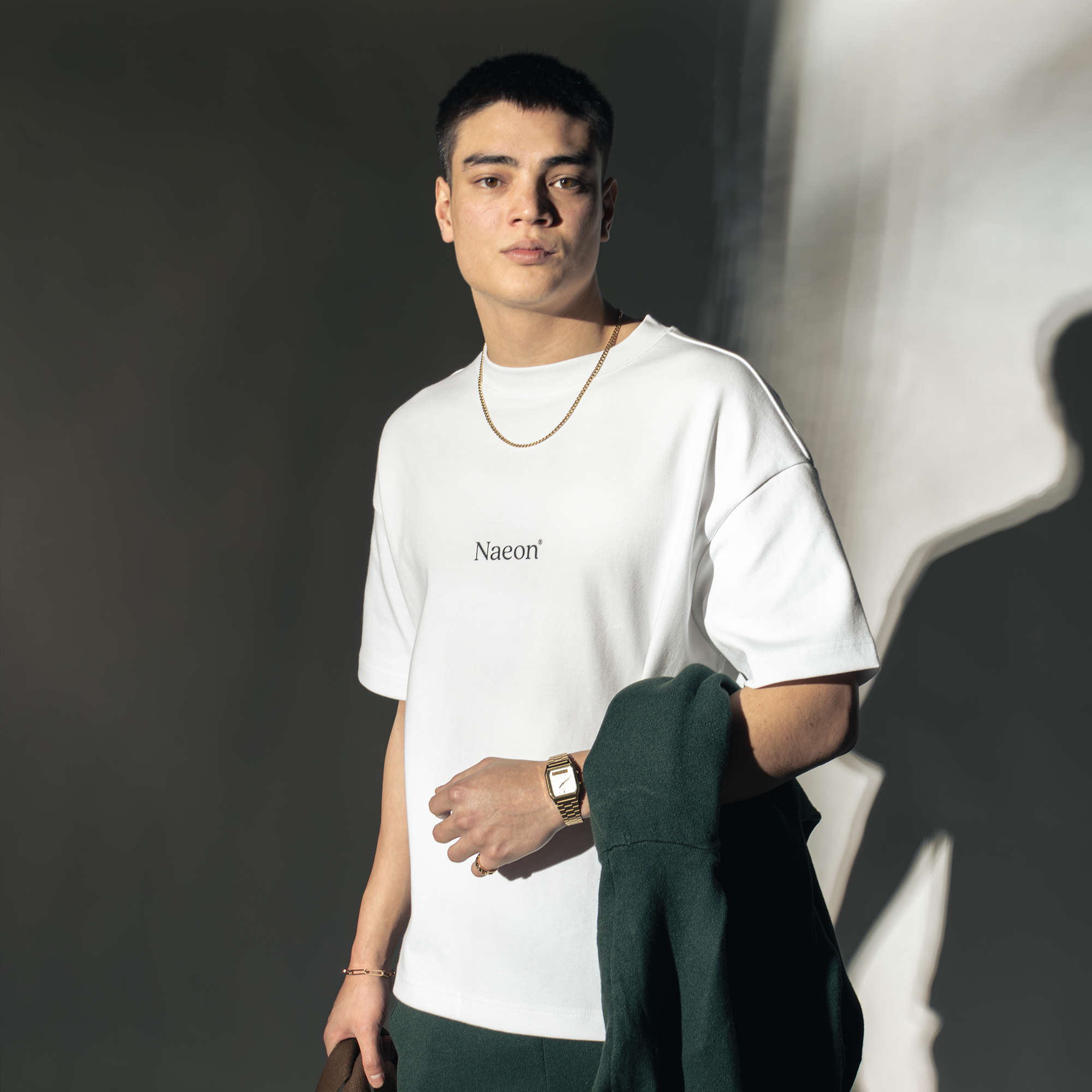 Creation of Adam Heavyweight Tee — White