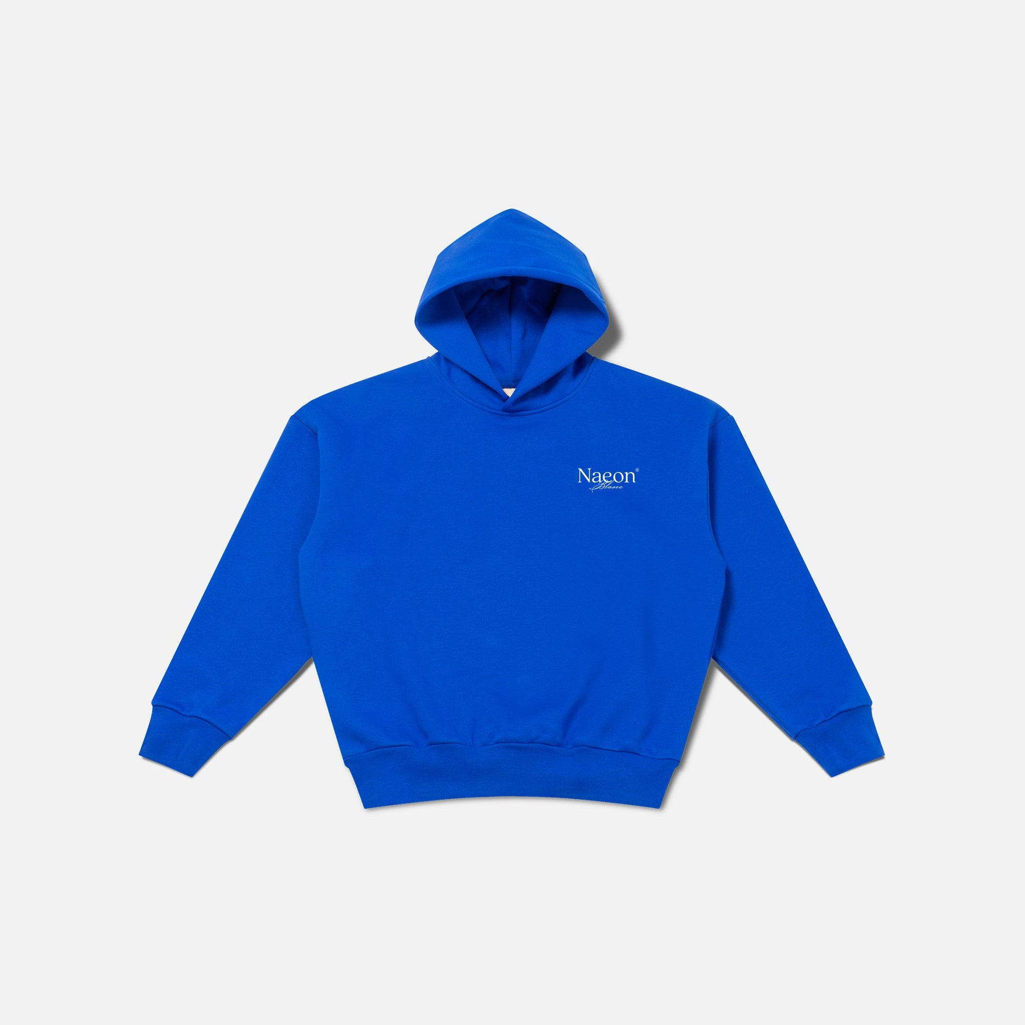 Blanc Ultrafleece Hoodie — Cobalt