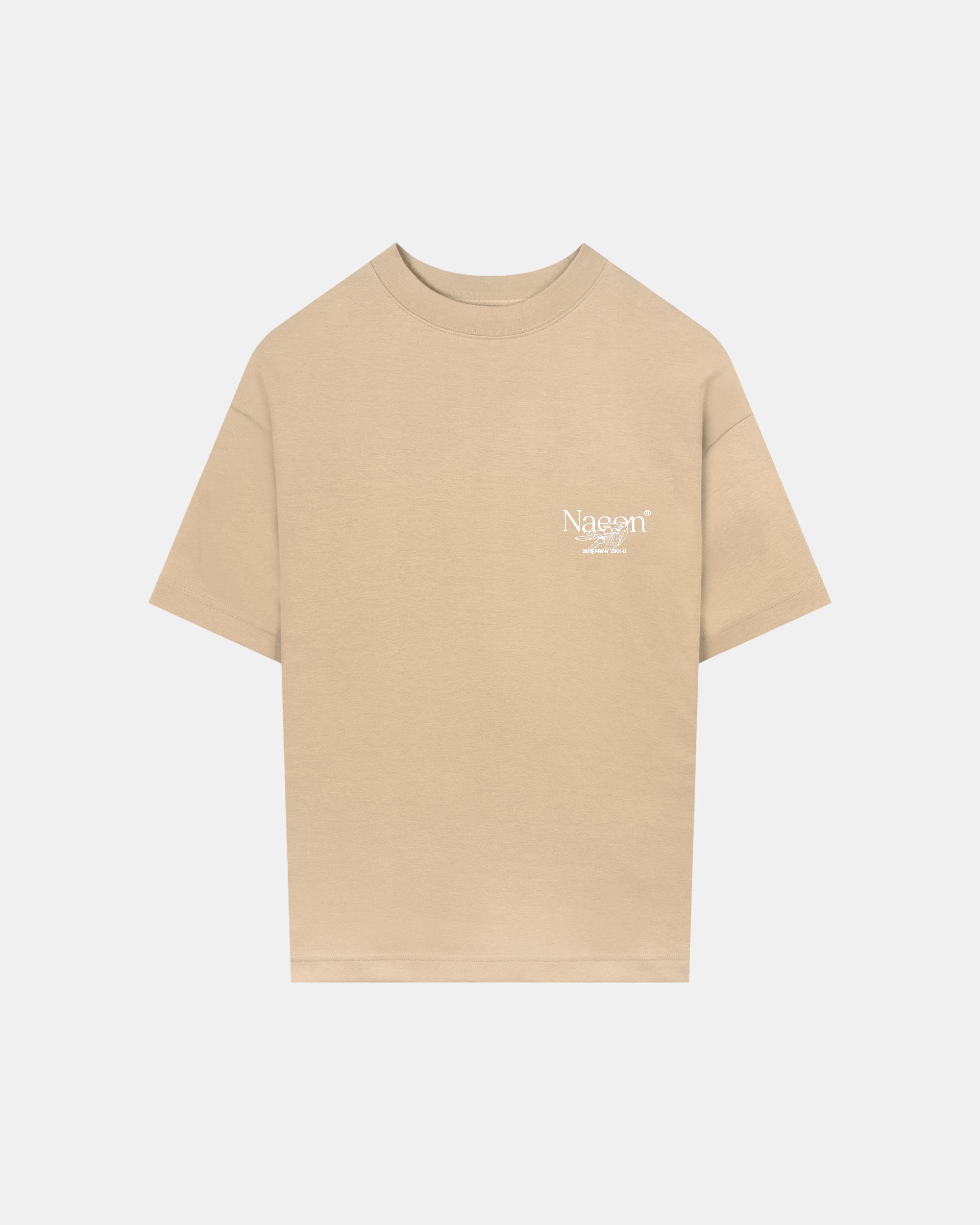 Blanc Heavyweight Tee — Limestone