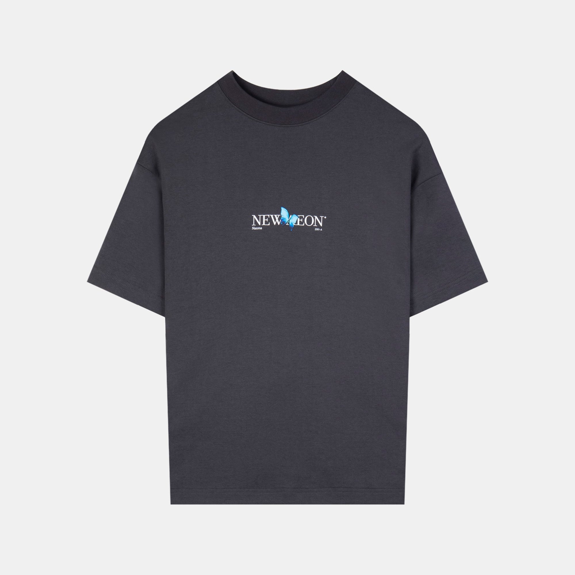 Wings Heavyweight Tee — Basalt