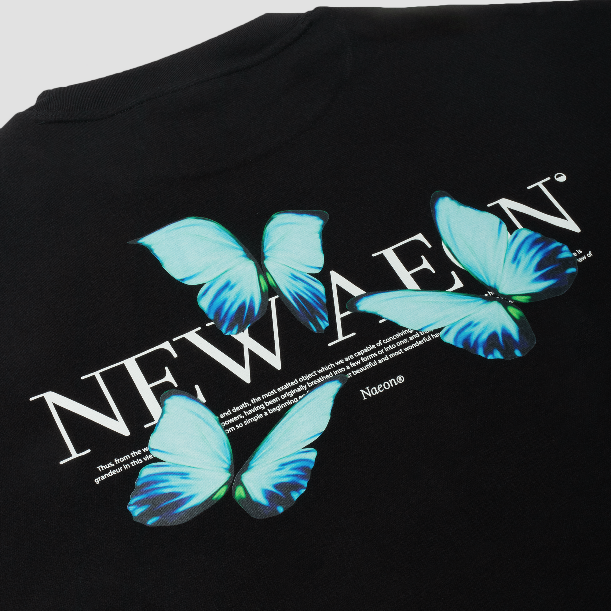 Wings Heavyweight Tee — Black