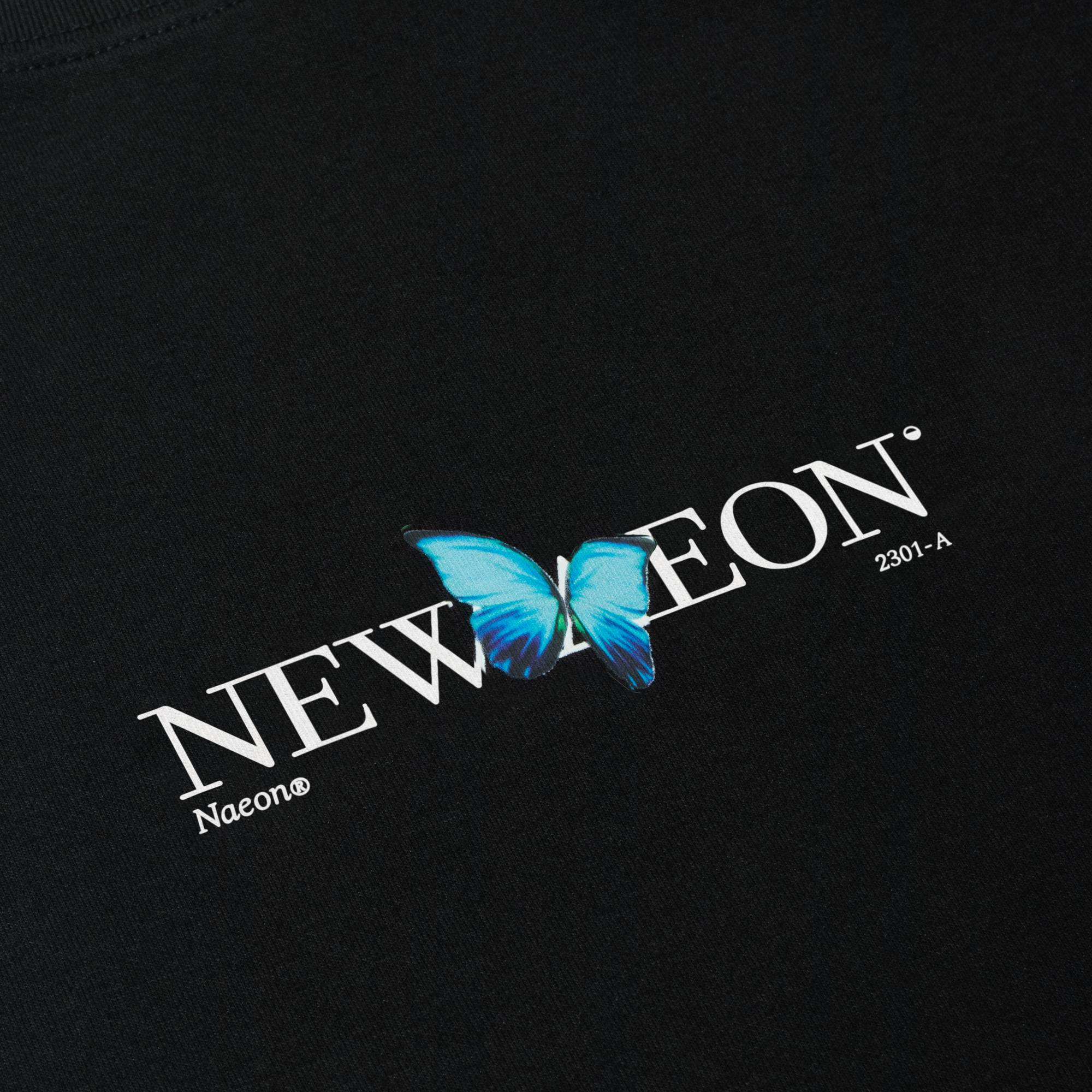 Wings Heavyweight Tee — Black