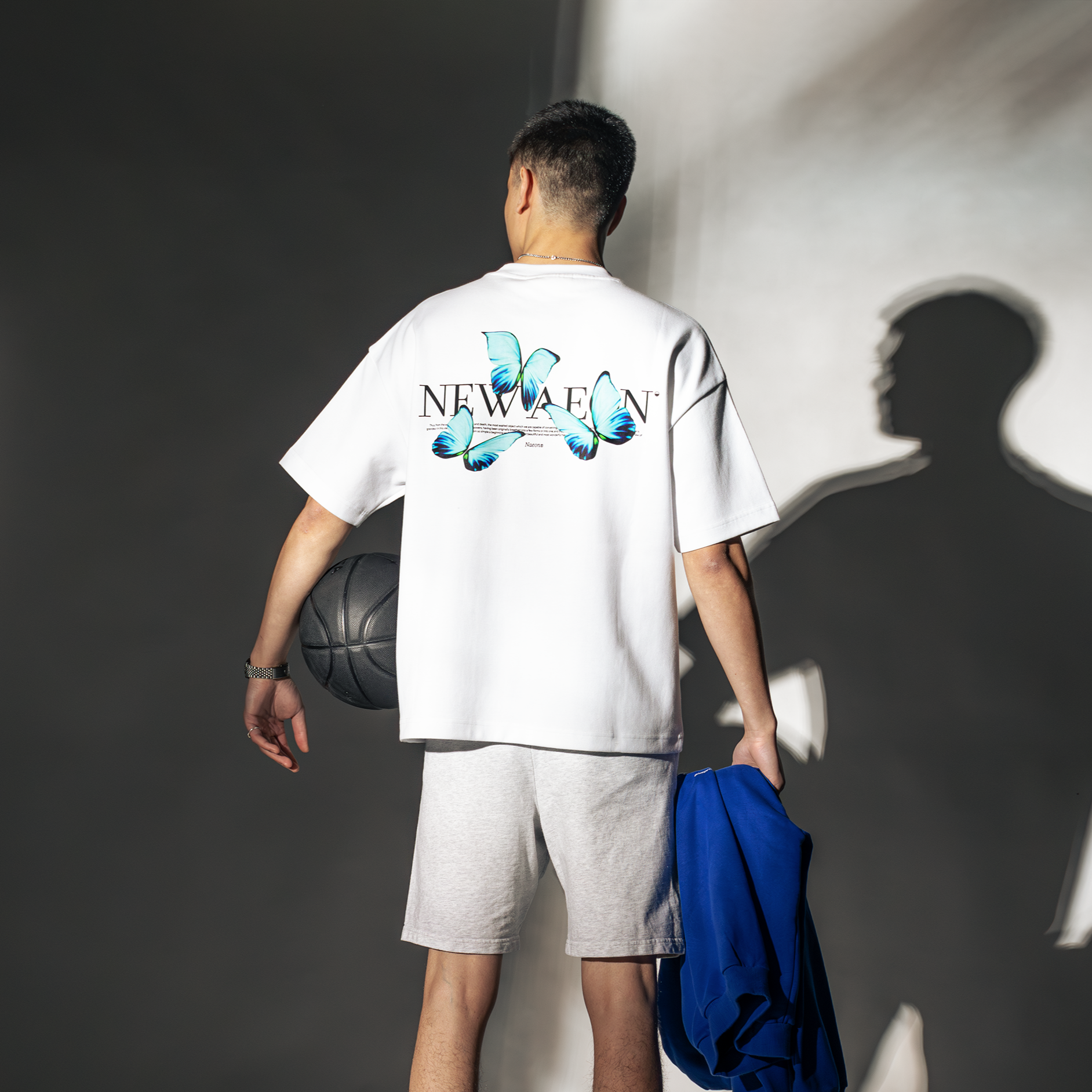 Wings Heavyweight Tee — White