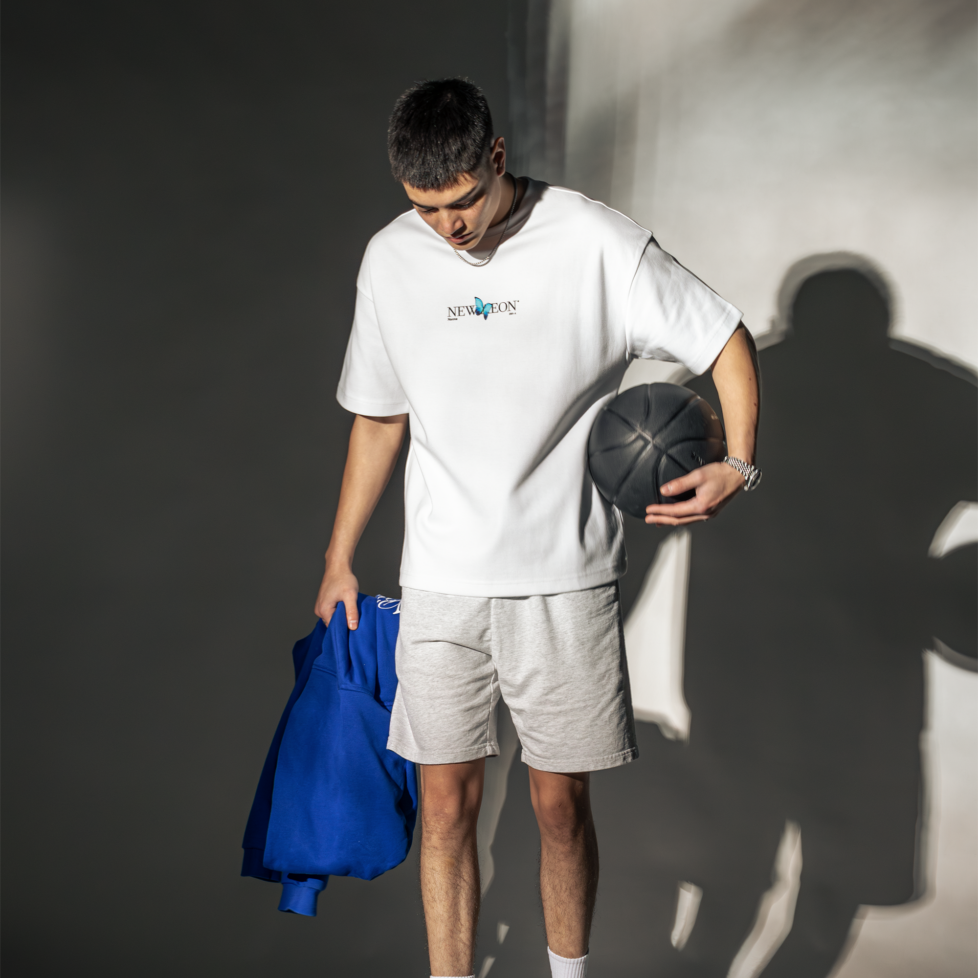 Wings Heavyweight Tee — White