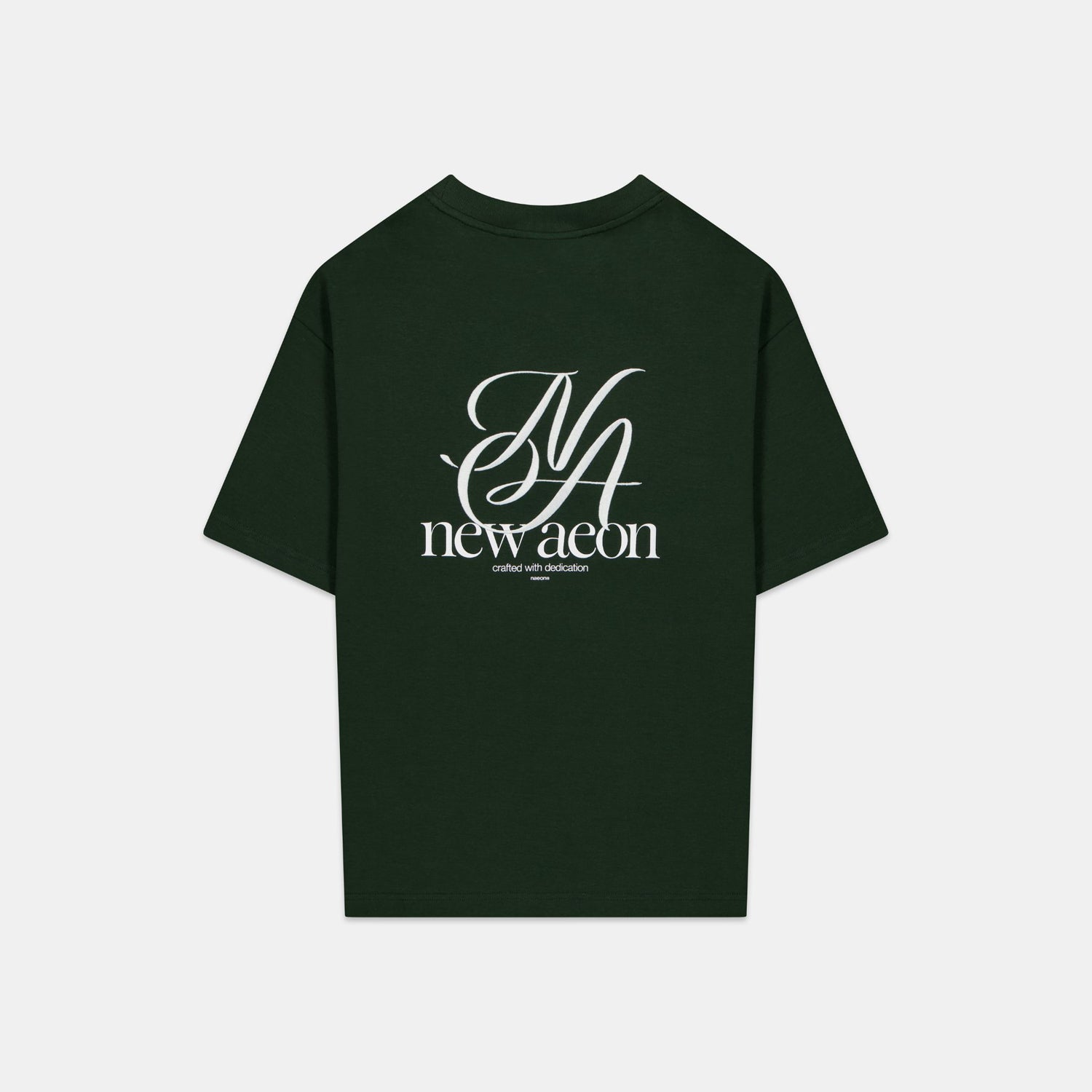 Emblem Heavyweight Tee — Pine