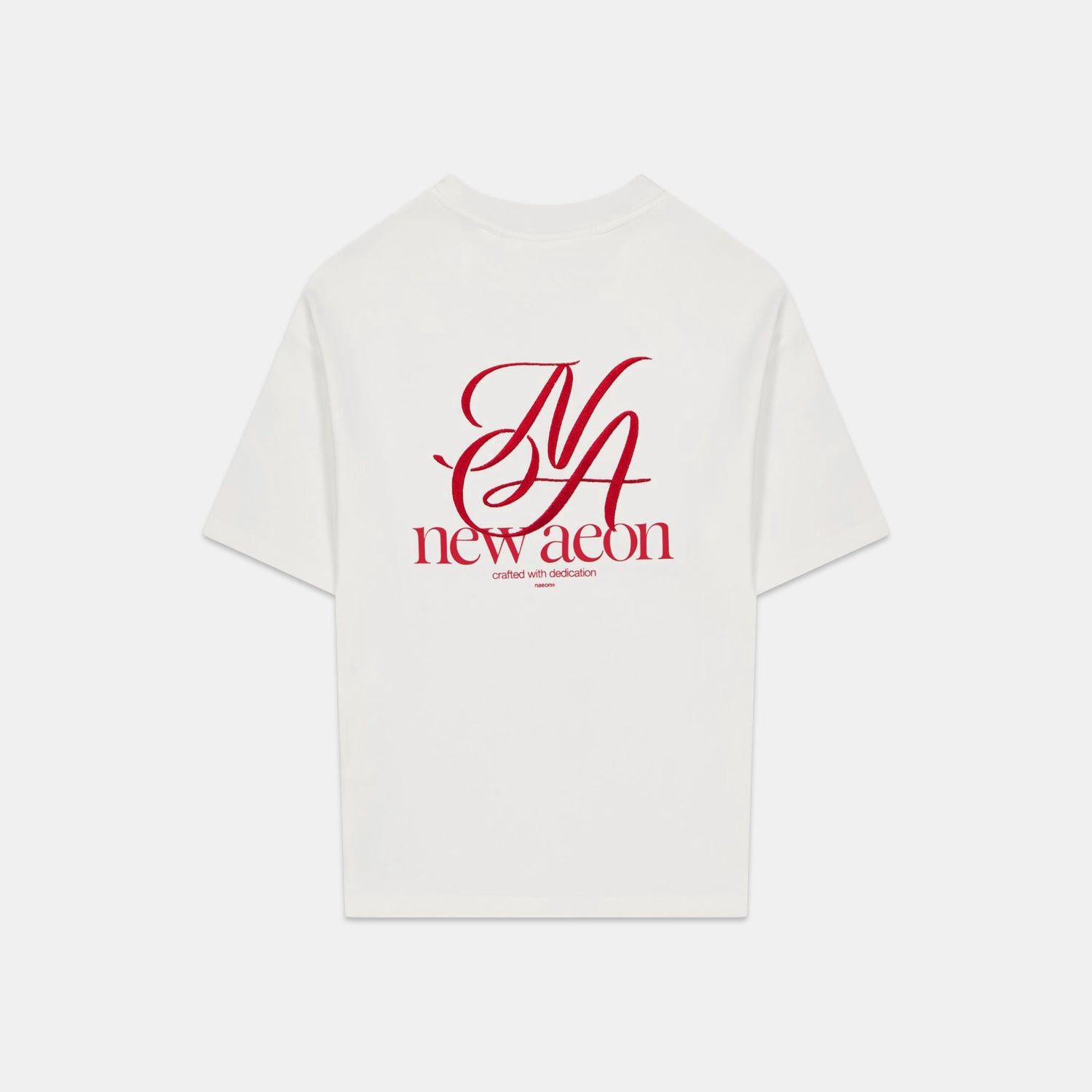 Emblem Heavyweight Tee — Off White