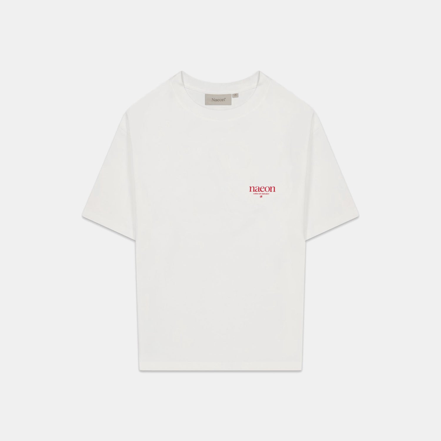 Emblem Heavyweight Tee — Off White