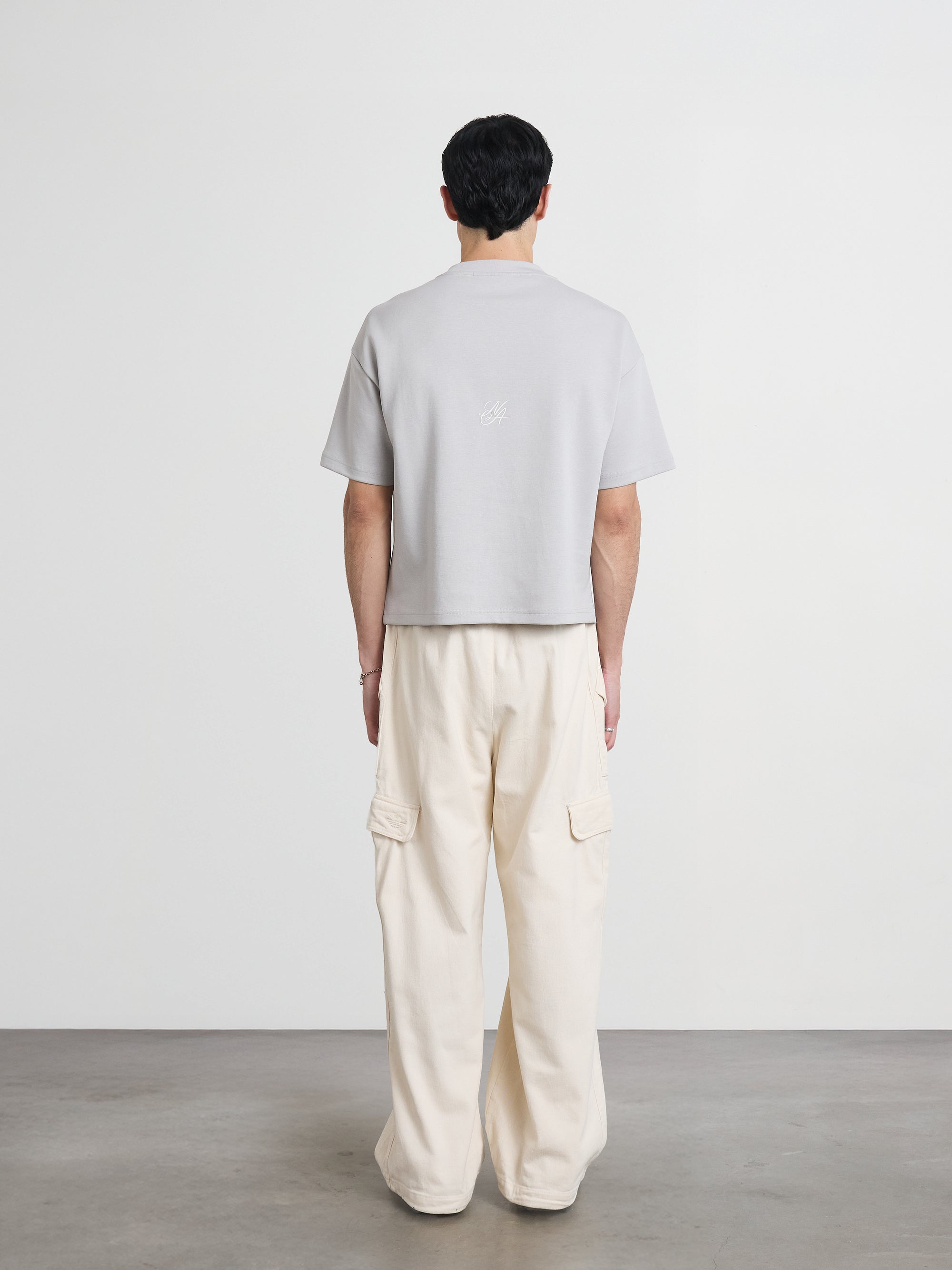 Essence Heavyweight Tee — Mercure Grey