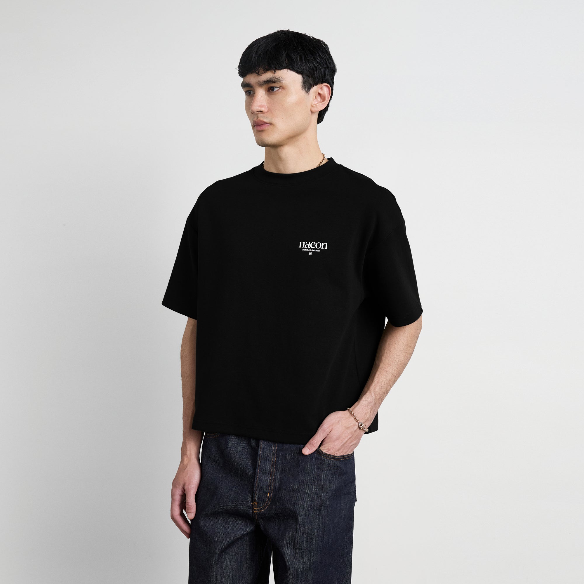 Emblem Heavyweight Tee — Night