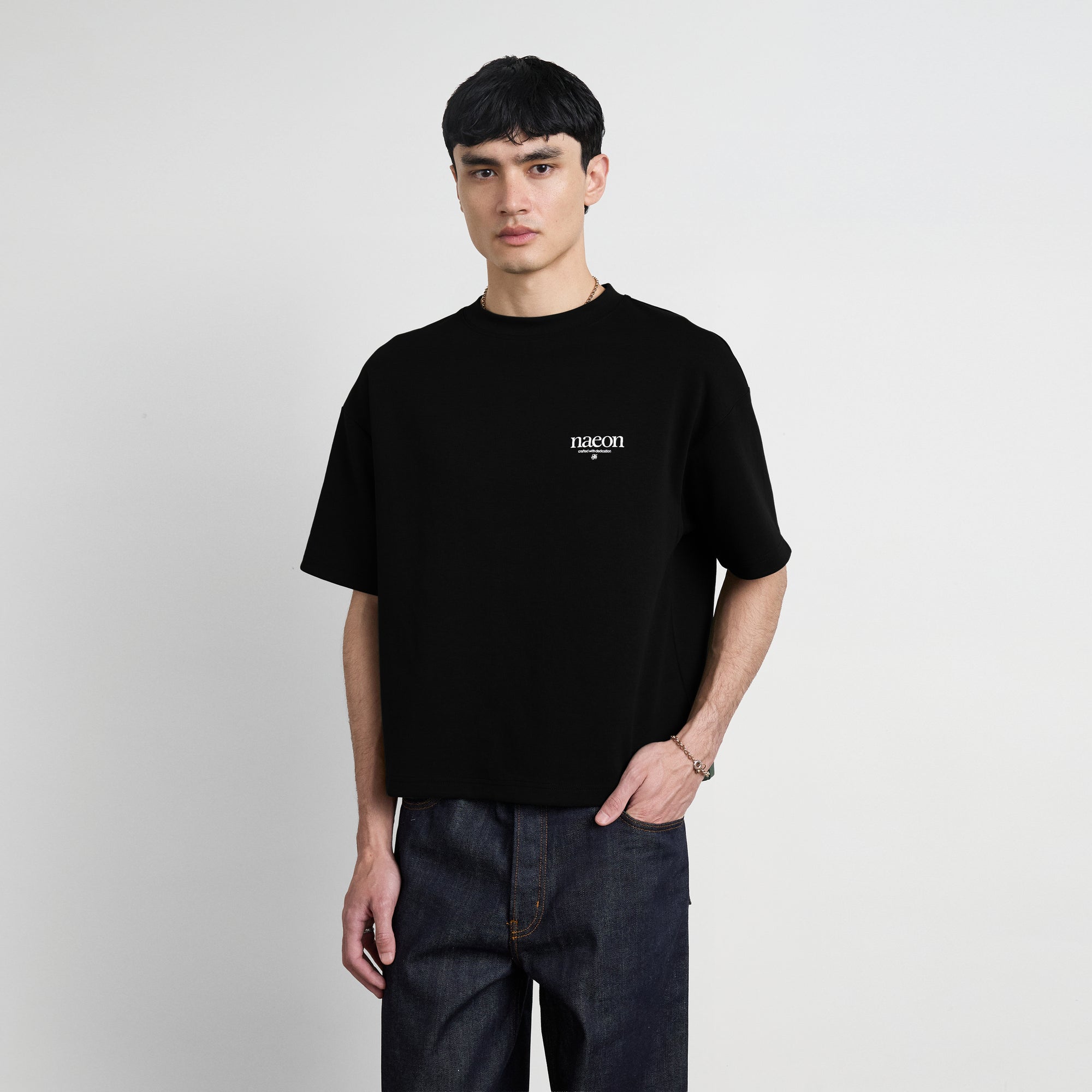 Emblem Heavyweight Tee — Night