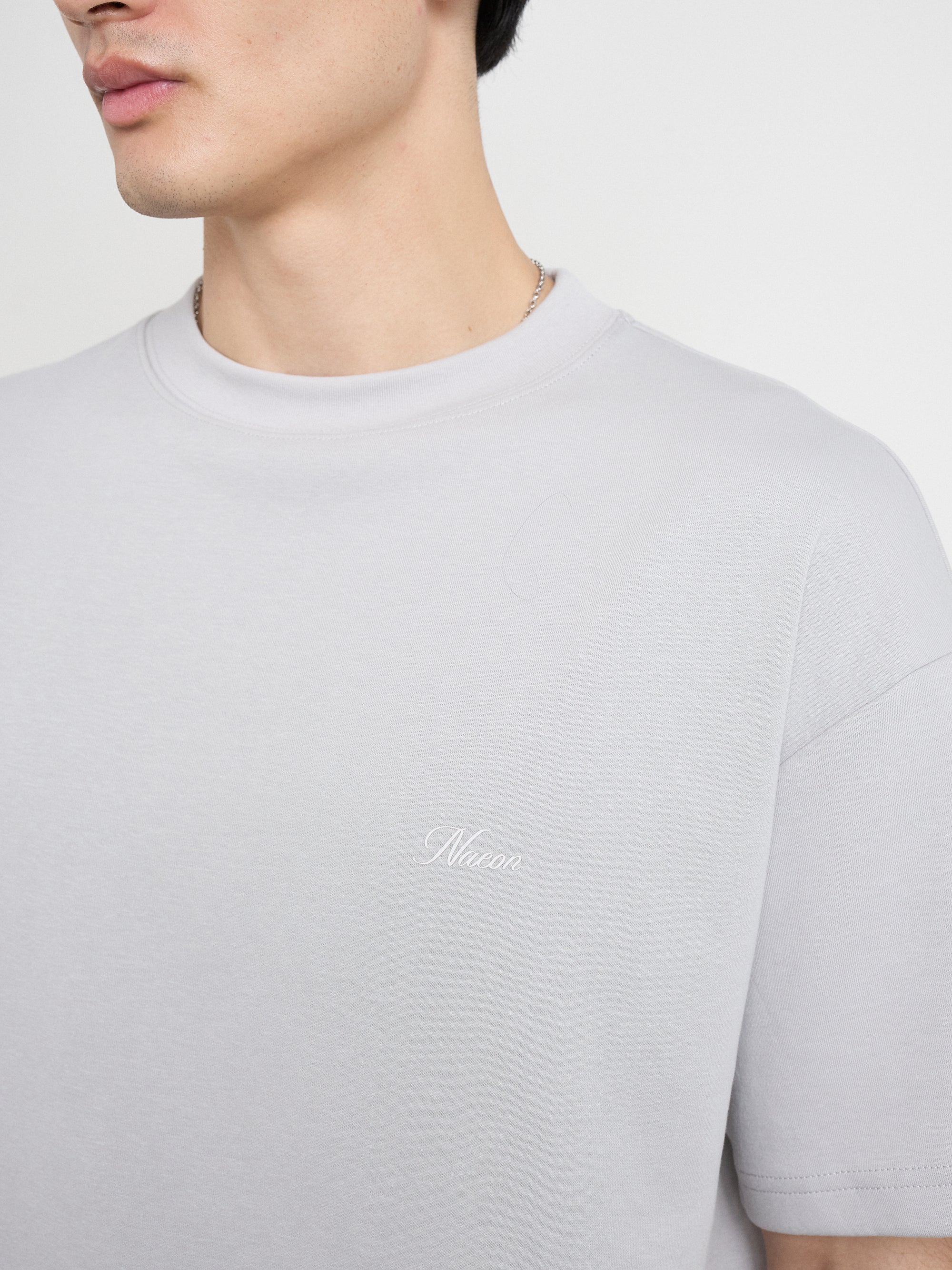 Essence Heavyweight Tee — Mercure Grey