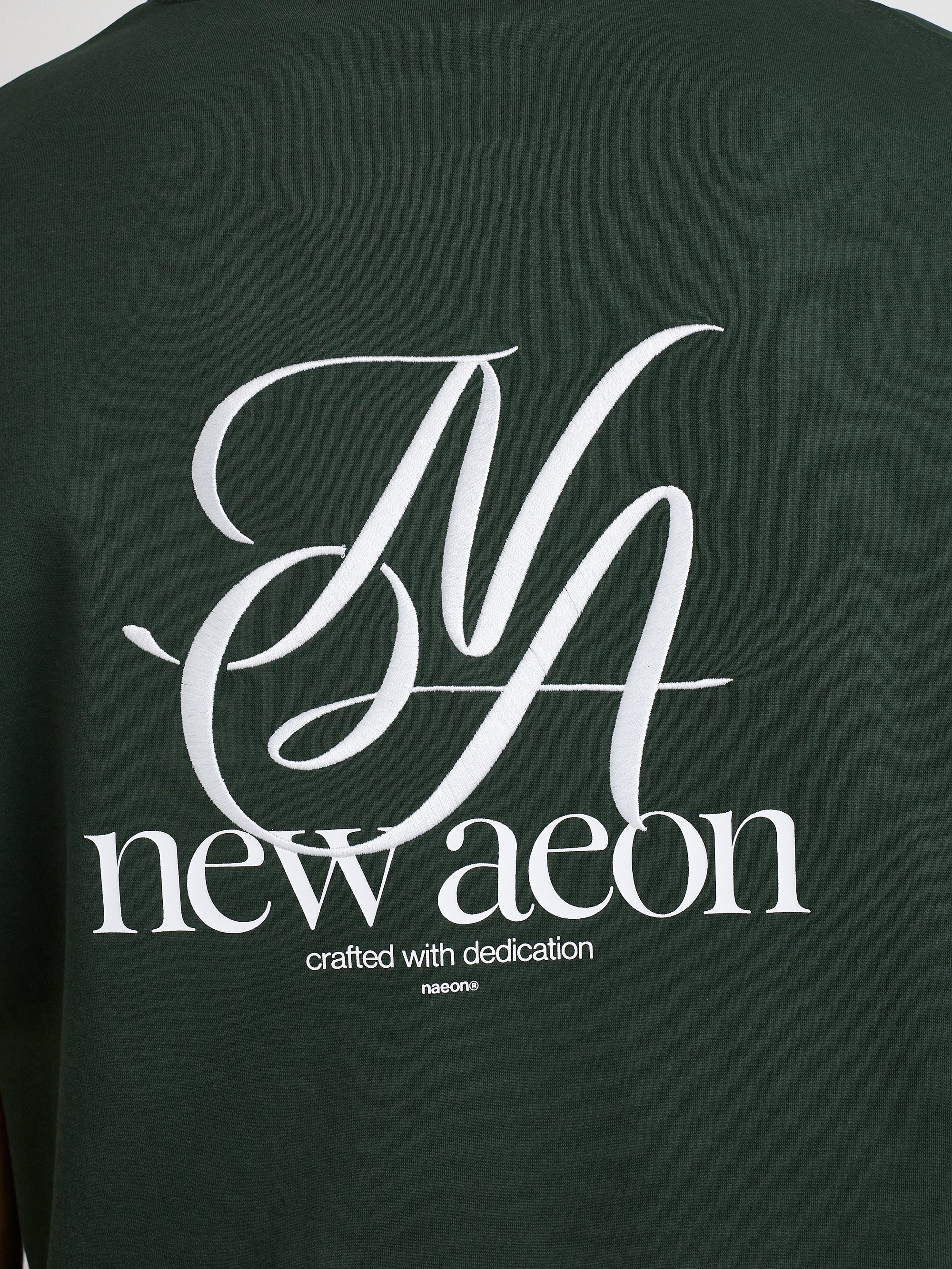 Emblem Heavyweight Tee — Pine