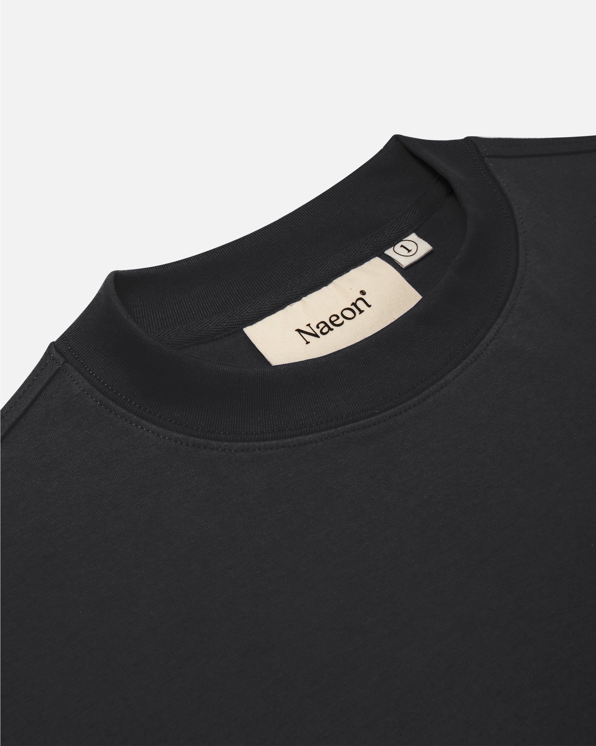 Blanc Heavyweight Tee — Black