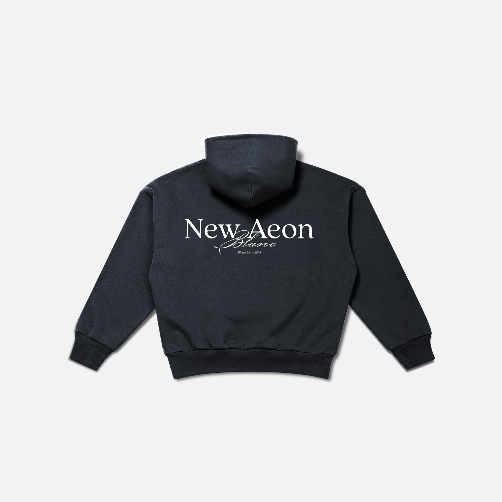 Blanc Ultrafleece Hoodie — Black