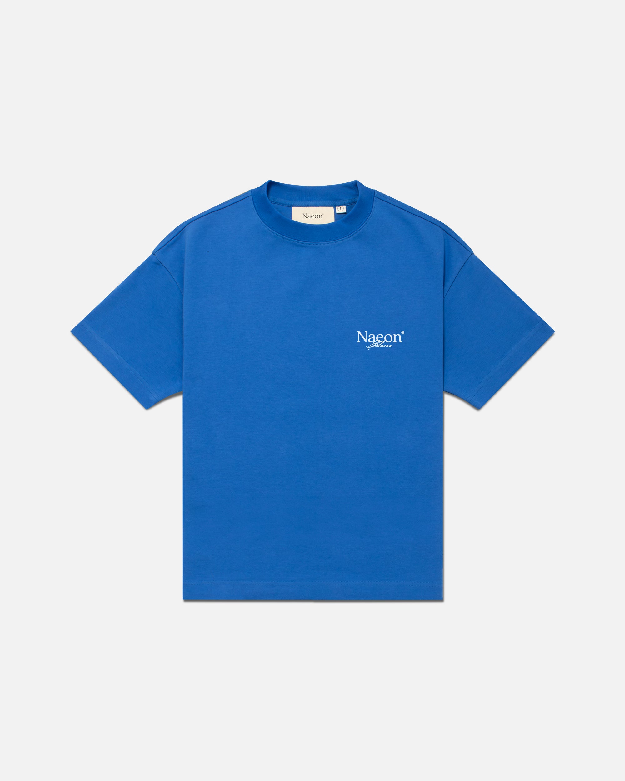 Blanc Heavyweight Tee — Cerulean