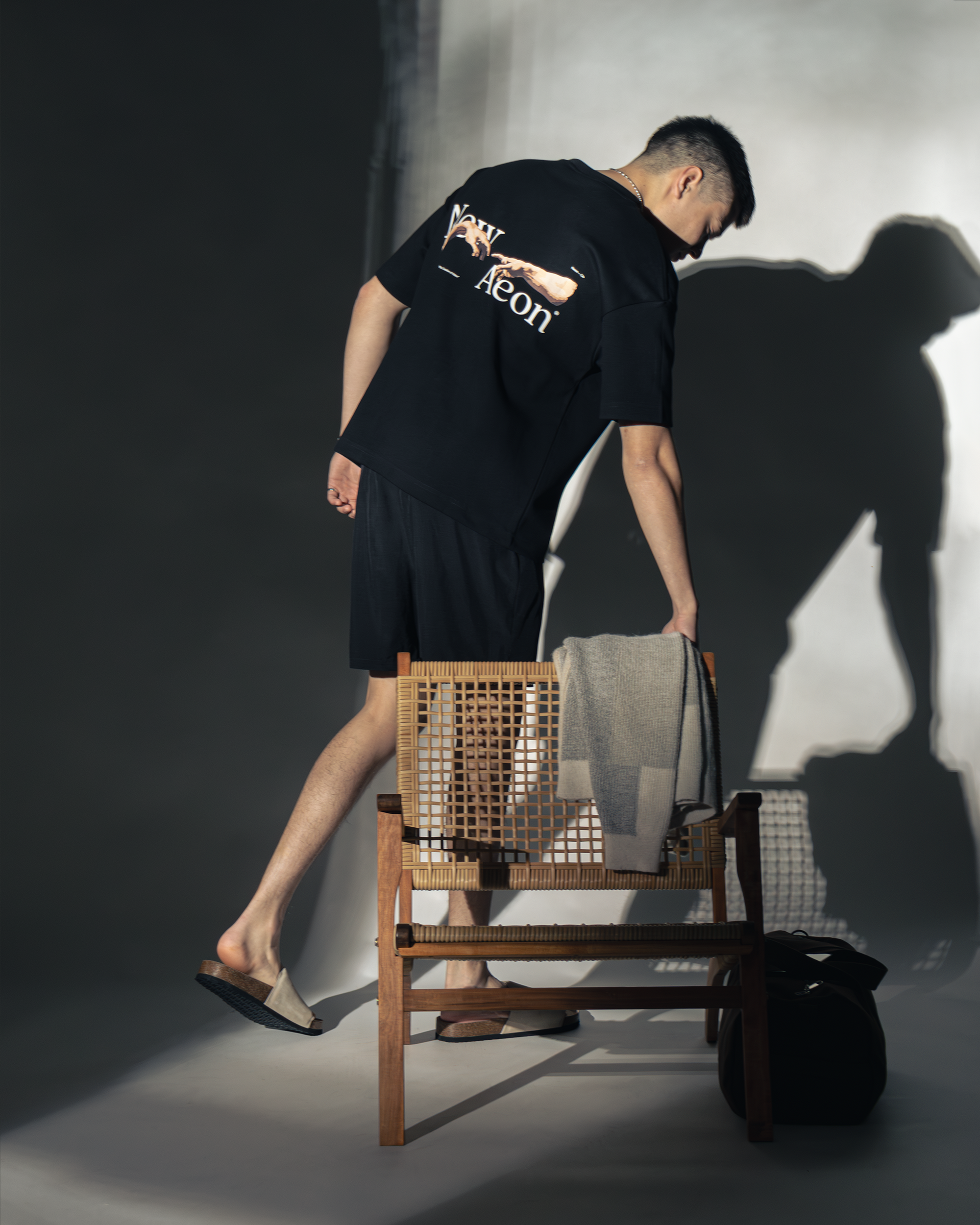 Creation of Adam Heavyweight Tee — Black