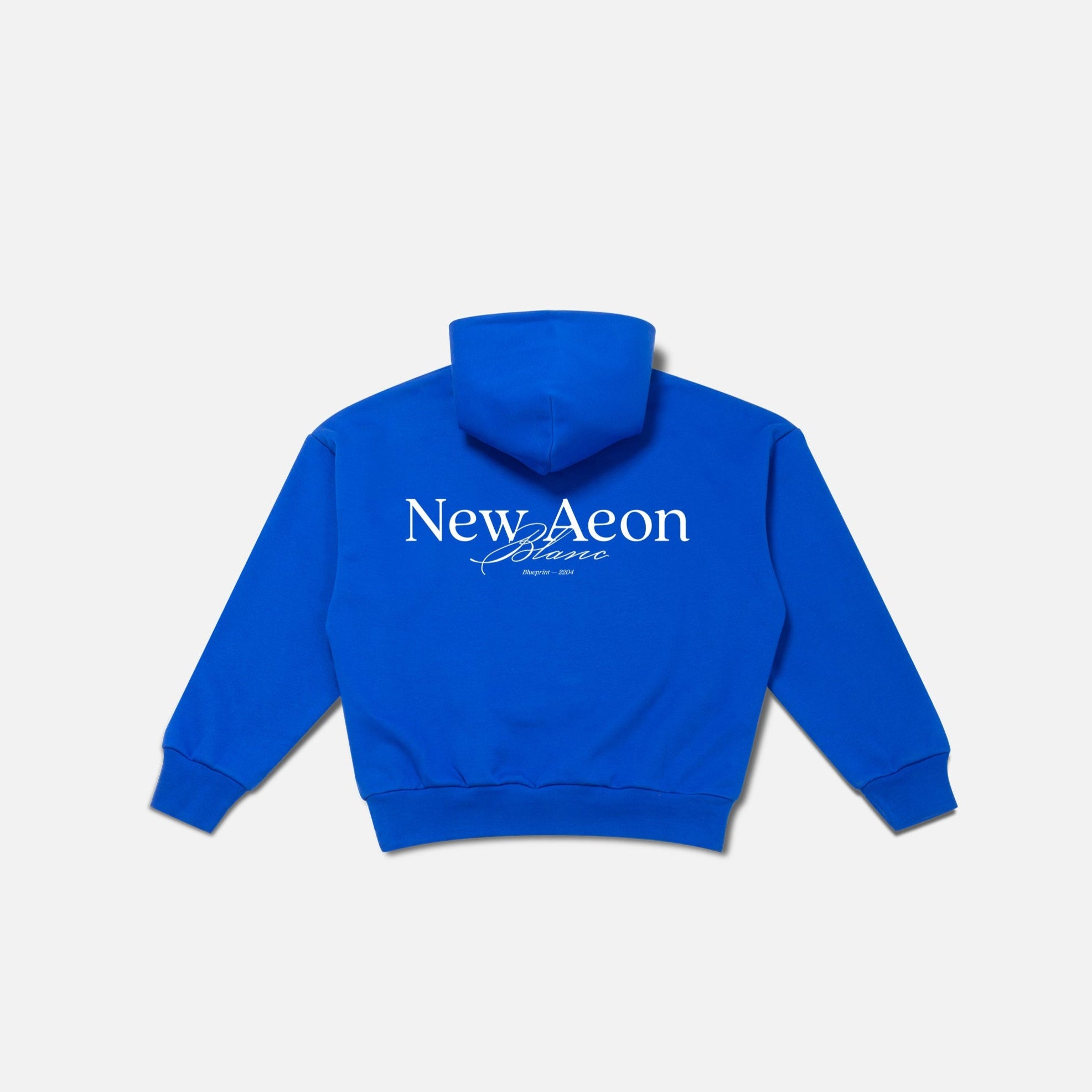 Blanc Ultrafleece Hoodie — Cobalt