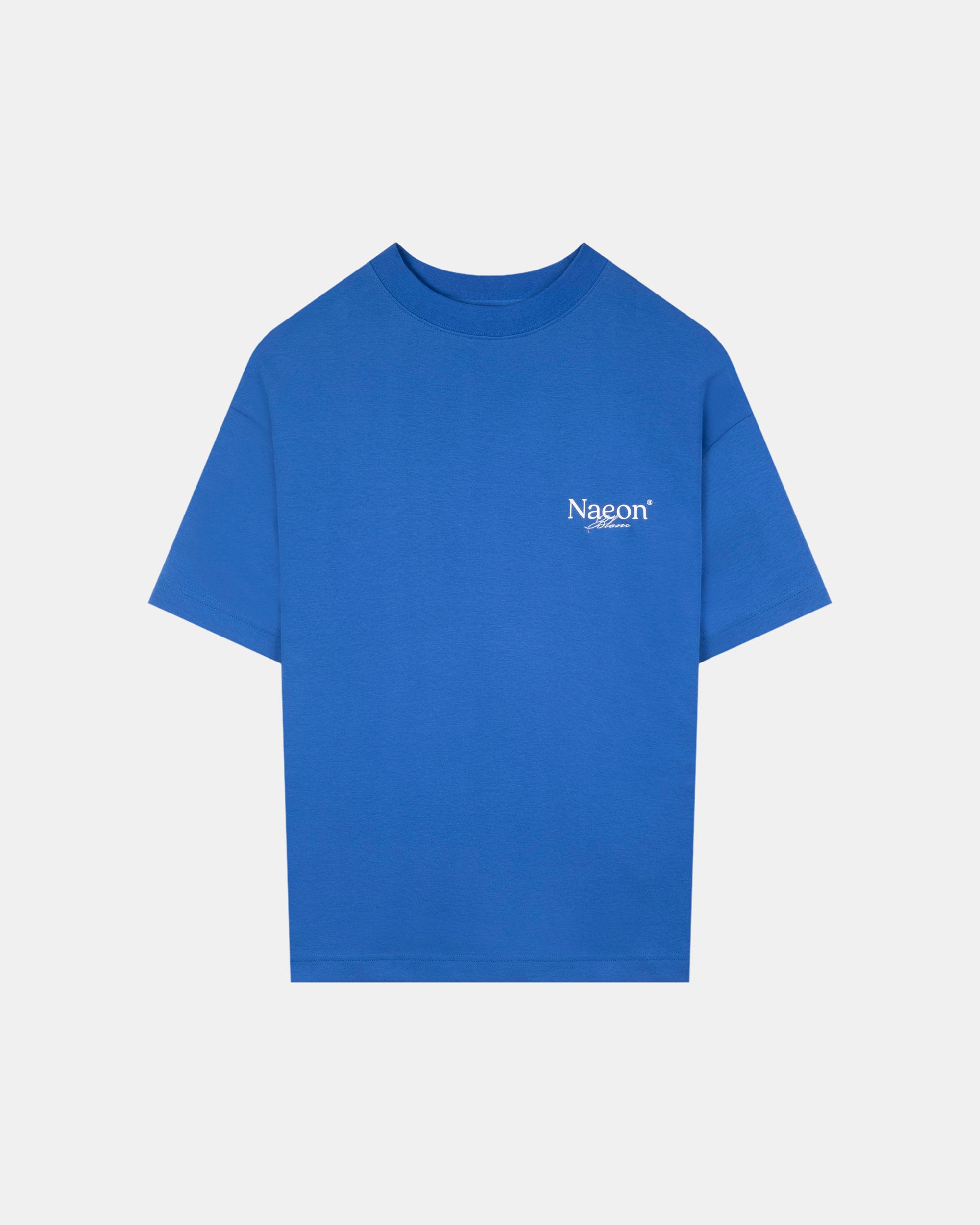 Blanc Heavyweight Tee — Cerulean