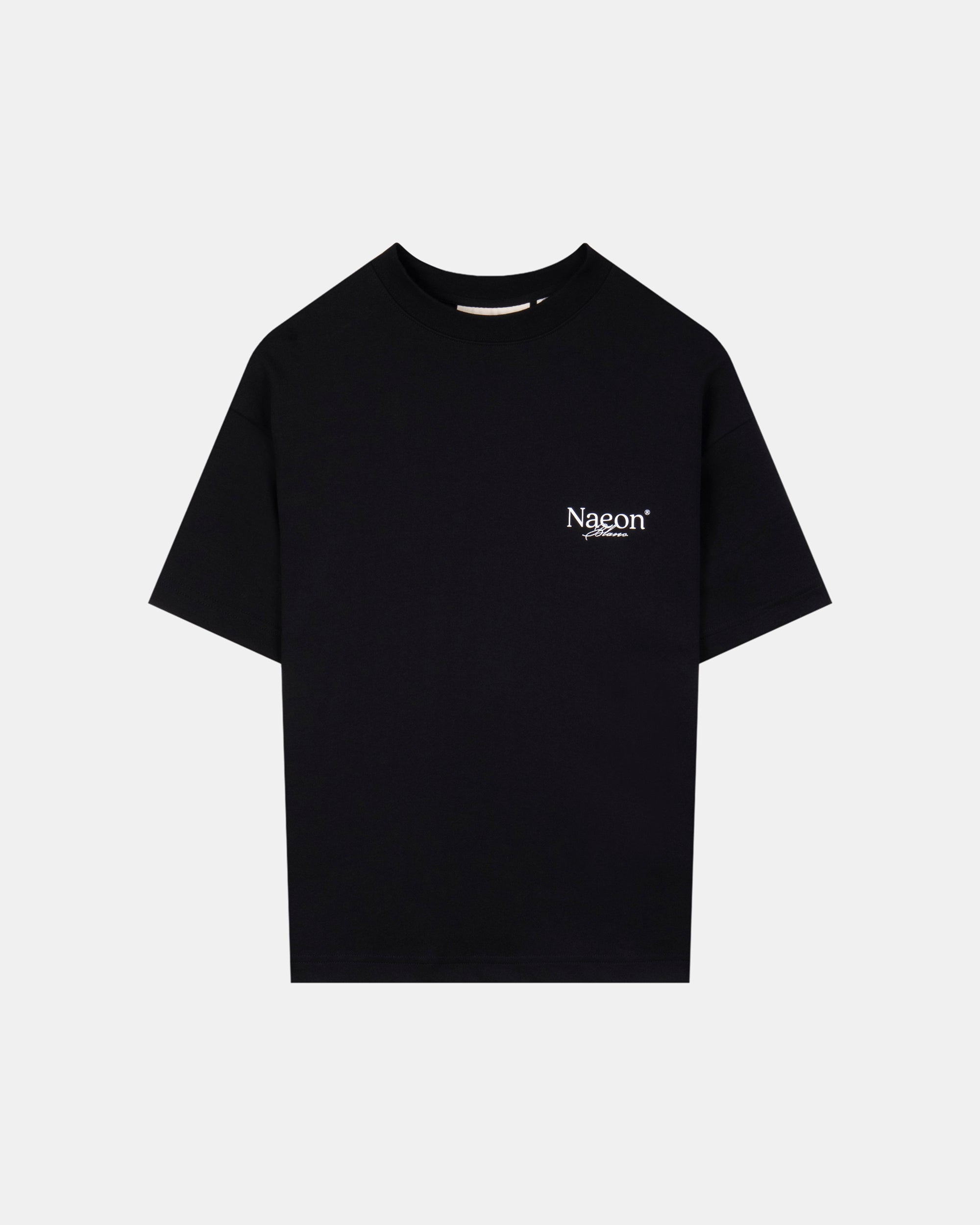 Blanc Heavyweight Tee — Black