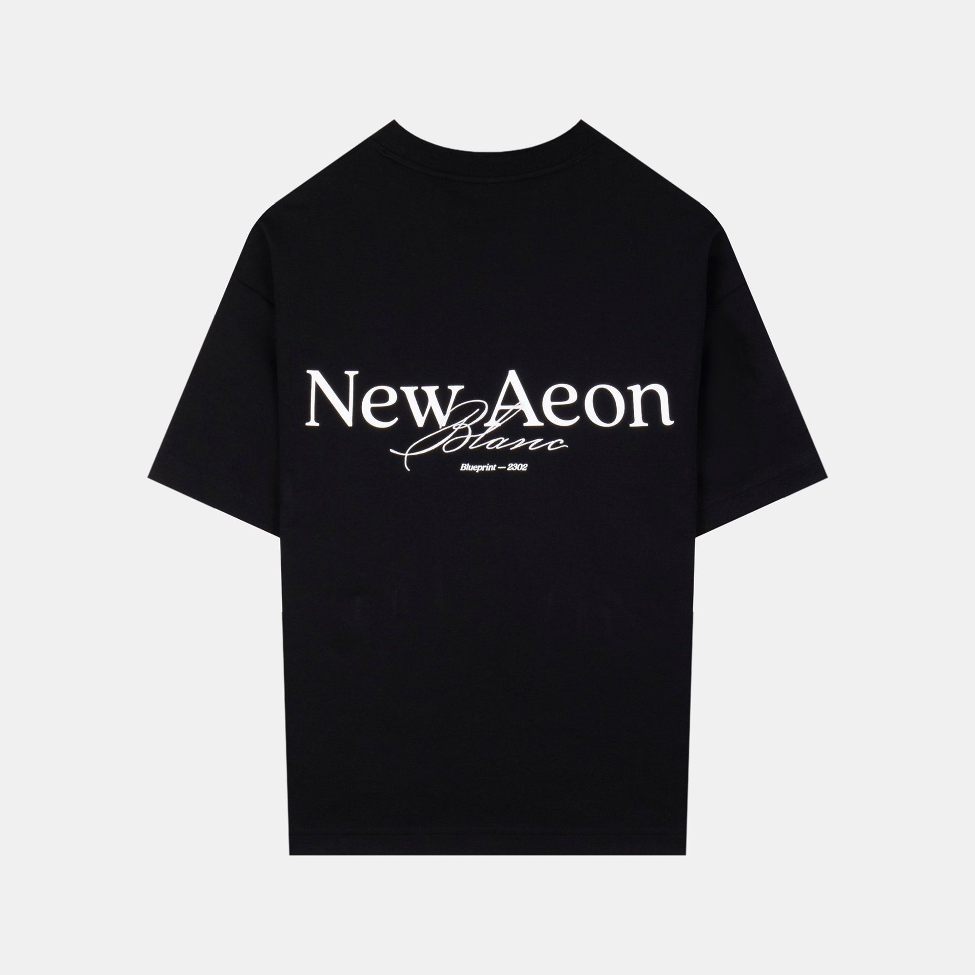 Blanc Heavyweight Tee — Black