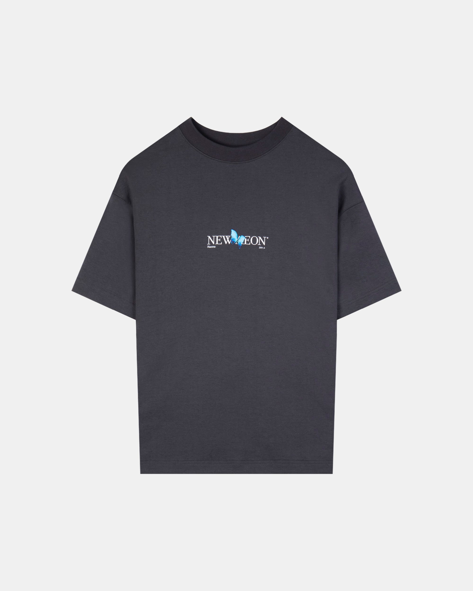 Wings Heavyweight Tee — Basalt