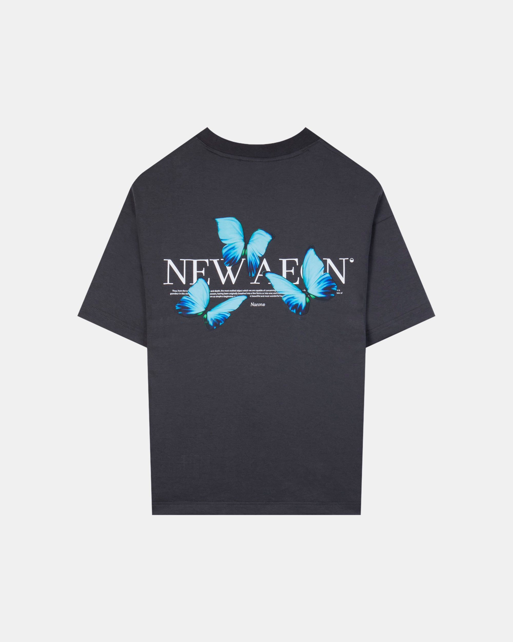 Wings Heavyweight Tee — Basalt