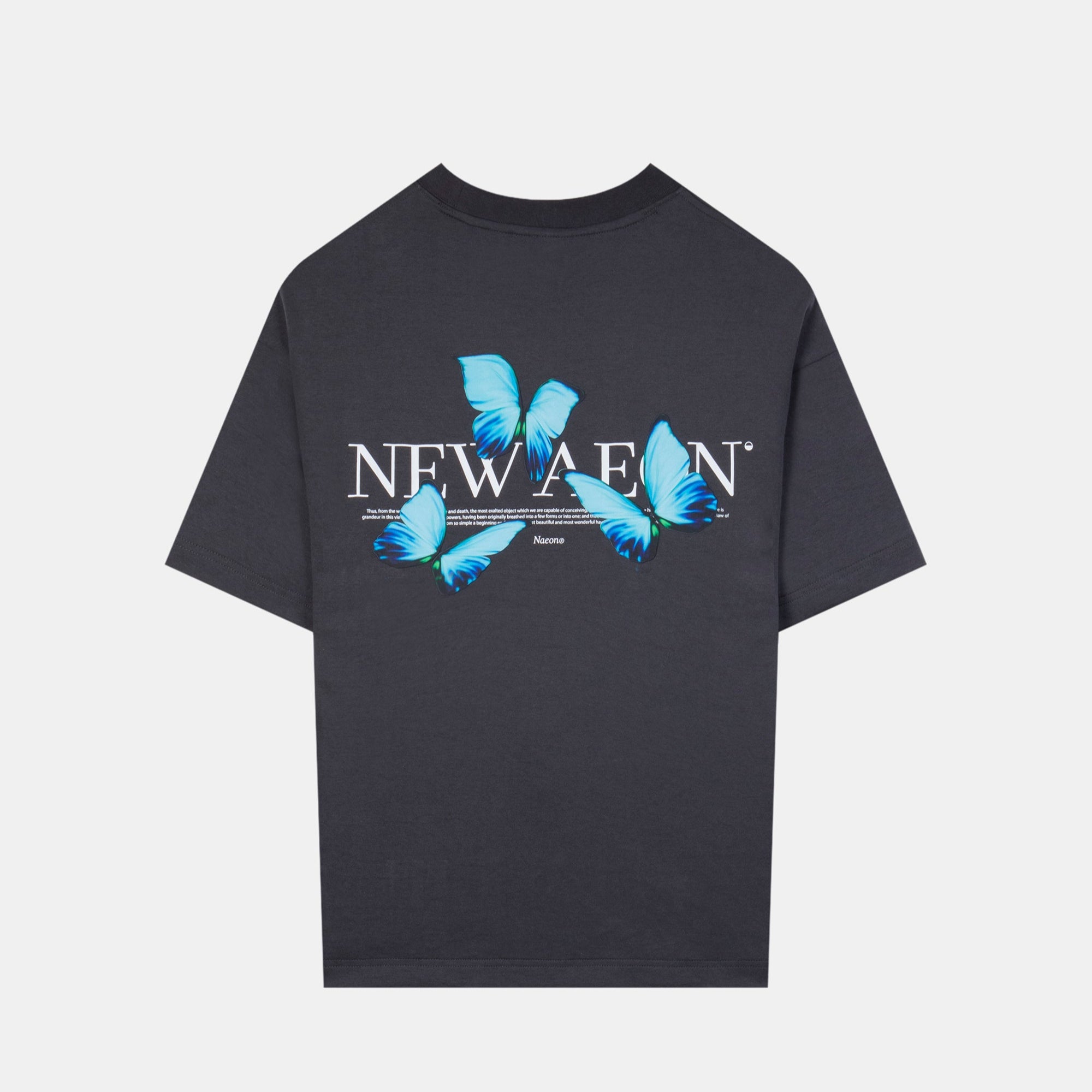 Wings Heavyweight Tee — Basalt