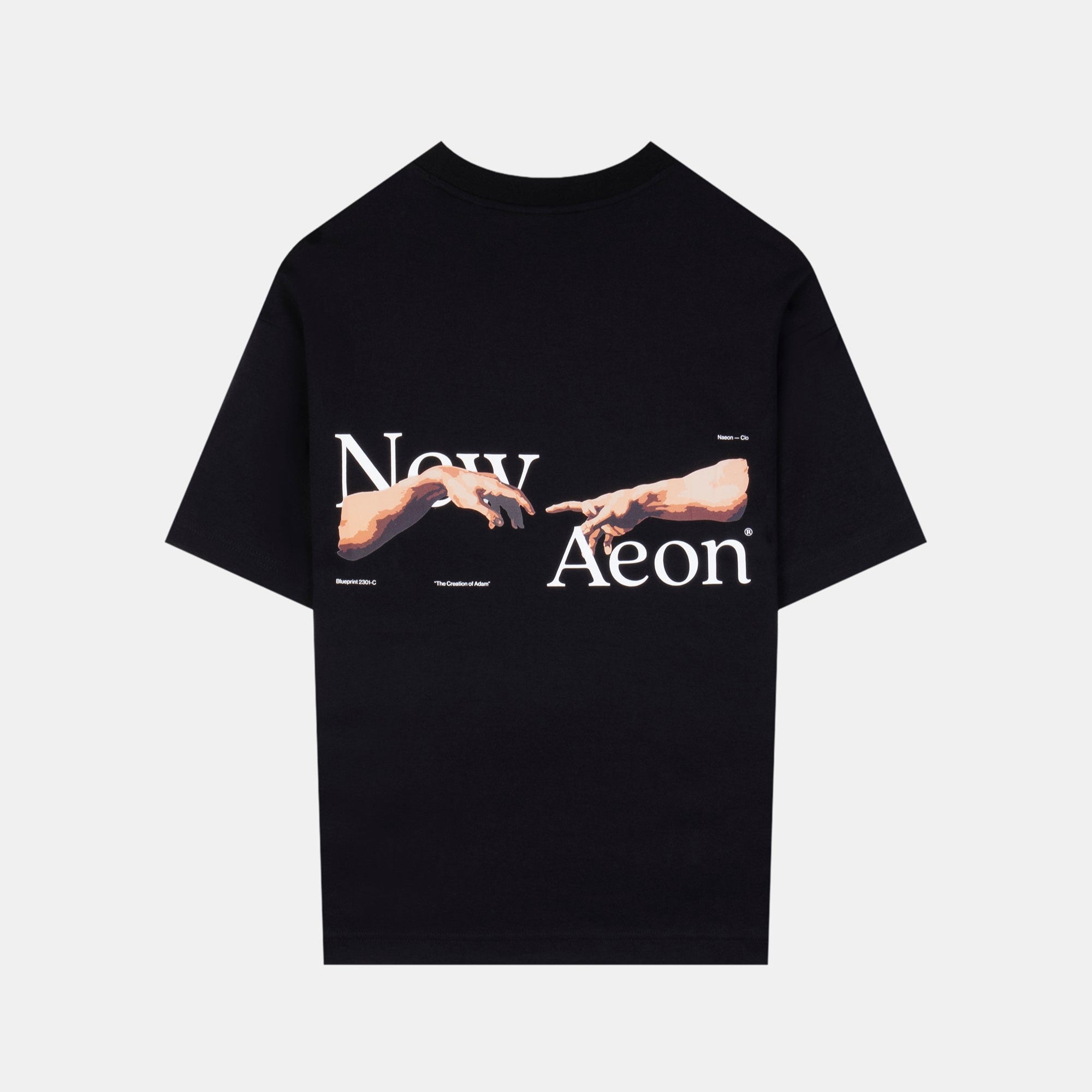 Creation of Adam Heavyweight Tee — Black