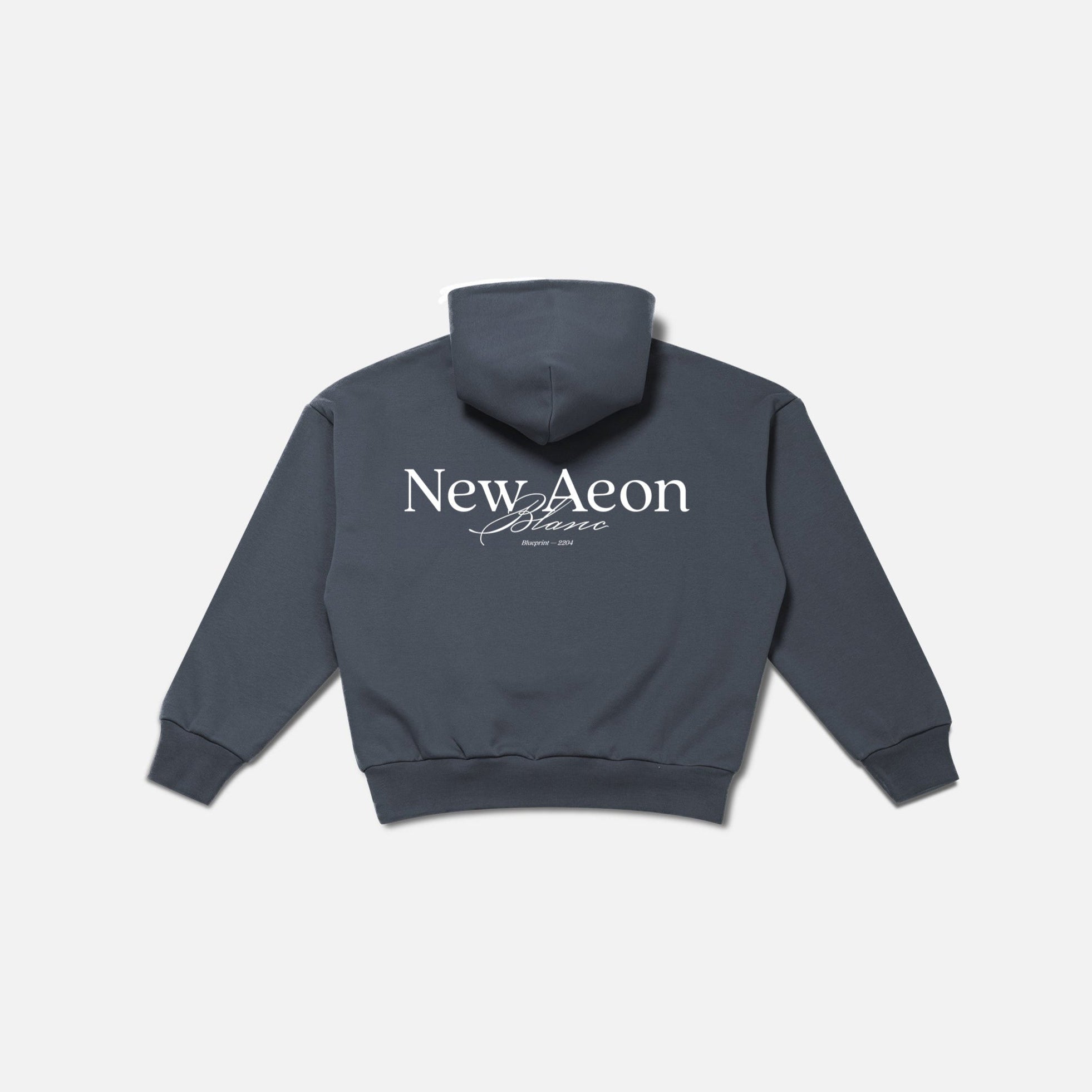 Blanc Ultrafleece Hoodie — Steel