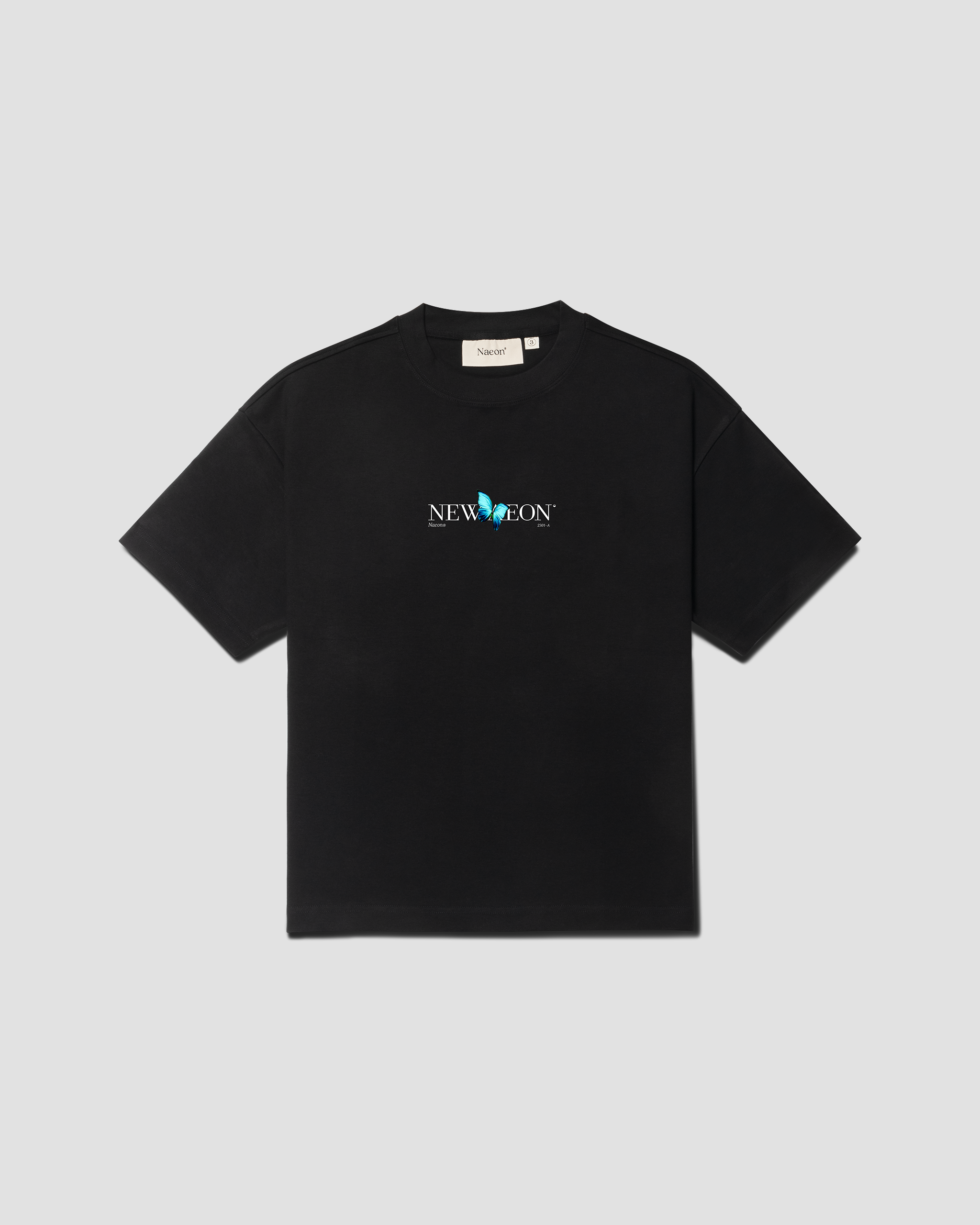 Wings Heavyweight Tee — Black